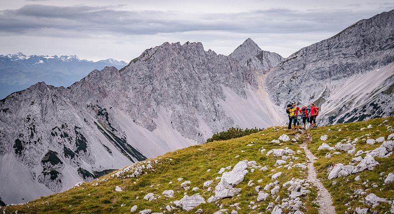 Wandern am Karwendel Höhenweg