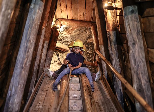 Mijnmuseum Hall in Tirol een optie ongeacht het weer