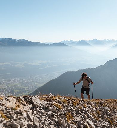 Hiking and mountaineering on the Bettelwurf