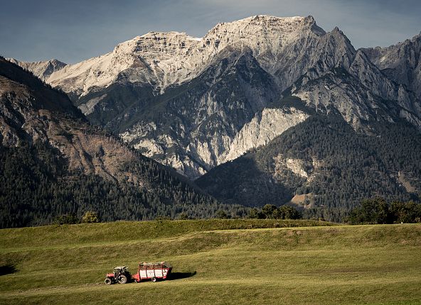 bettelwurf-halltal-absam-blick-karwendel-traktor-1