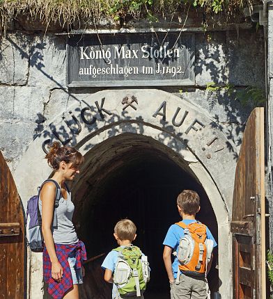 Wandern am Solewanderweg mit Kindern