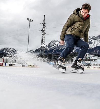 Patinage sur glace à Wattens Patinoire au Tyrol