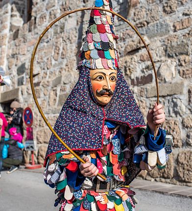 Sfilata di carnevale nella regione di Hall-Wattens Sfilata di Matschgerer