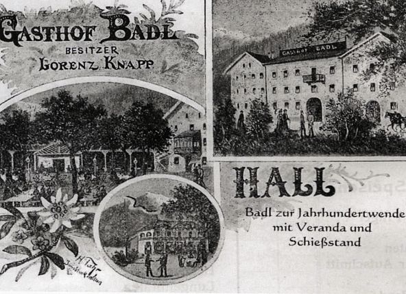 Ansichtskarte Hall