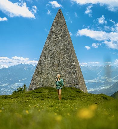 Kraftort Kaisersäule im Karwendel