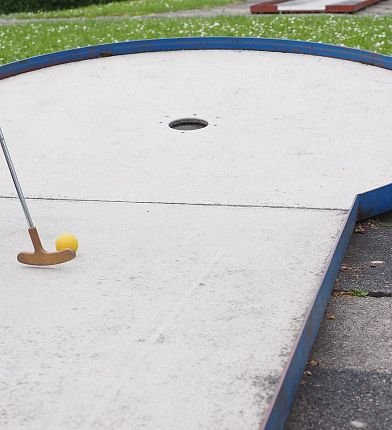 Minigolfanlage in Hall-Wattens