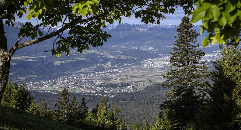 Panorama Blick Inntal Mils