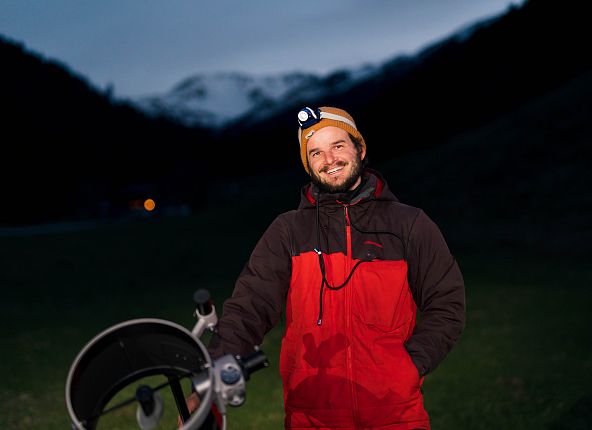 Tobias stargazing Hall in Tirol