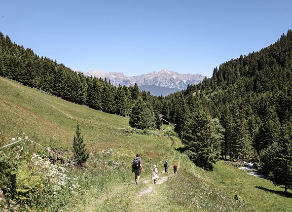 Wandern im Voldertal