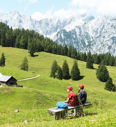 Wandern mit Kindern Walderalm