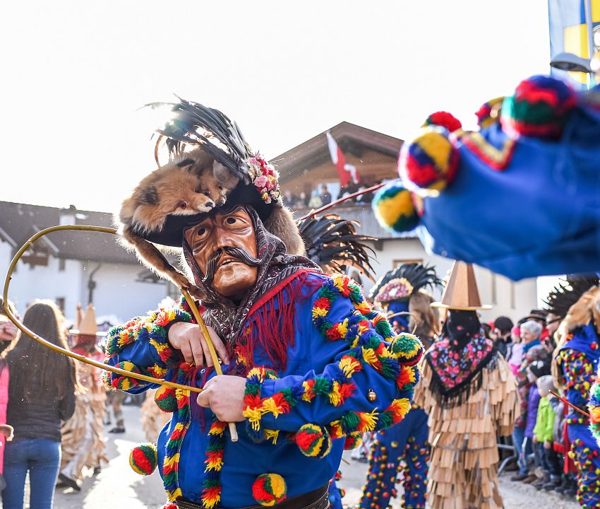 Die Zaggeler - Personnage de carnaval du Tyrol