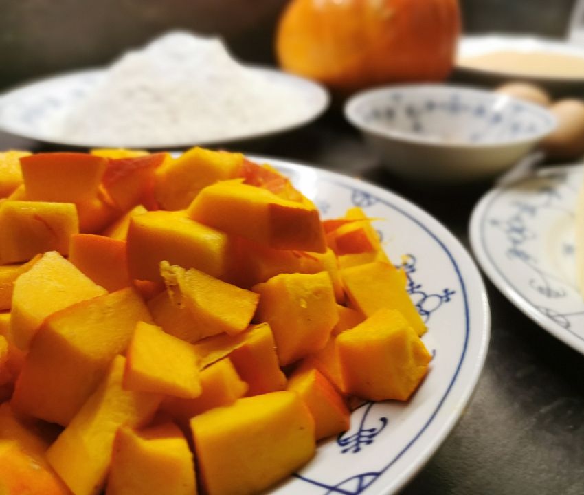 Kürbiskuchen Herbstrezept Kürbisrezept (10)