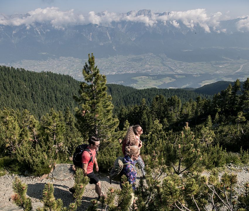 Legendary via ferrata on the Glungezer