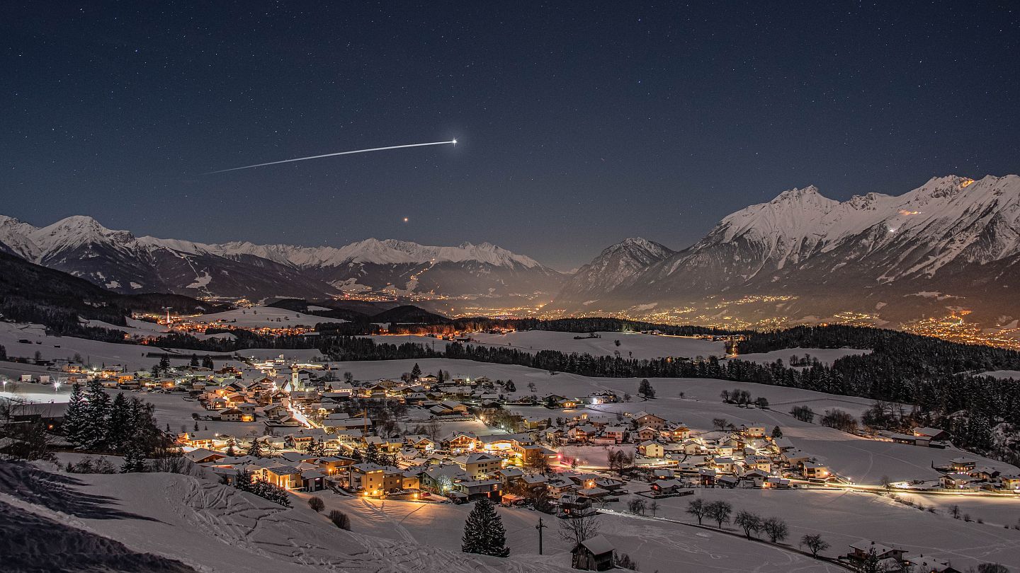 Winterstimmung Tulfes bei Nacht (c)Marco Schweitzer - hall-wattens.at